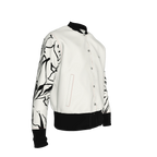 'Bayahibe Rose' JAIME™ Button-Up Bomber Jacket